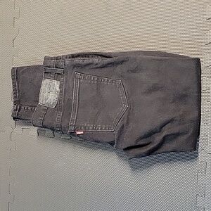 Levi's 512 jeans black size 33/32